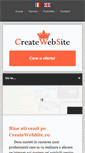 Mobile Screenshot of createwebsite.ro